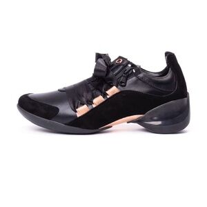 Enrico Cuini Ocean Woman Black Sneakers Size 6.5US